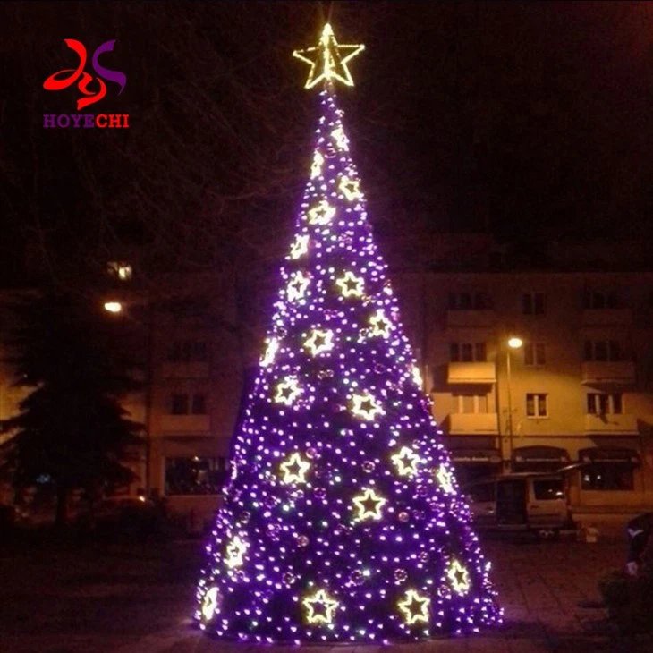 Christmas Outdoor Decorations Large Commercial Christmas Tree